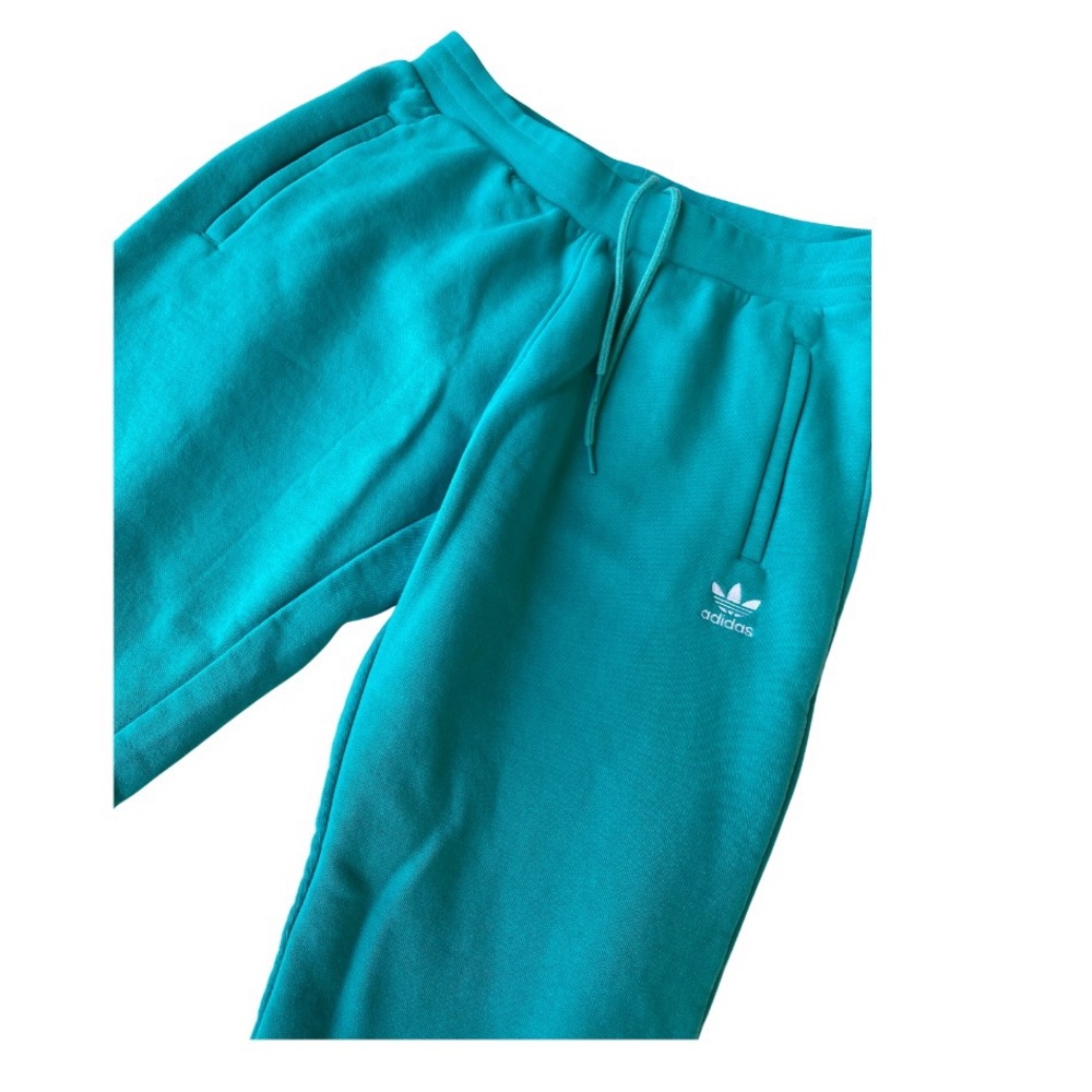 💫Adidas Originals Essentials Trefoil Fleece Joggers in mint size large